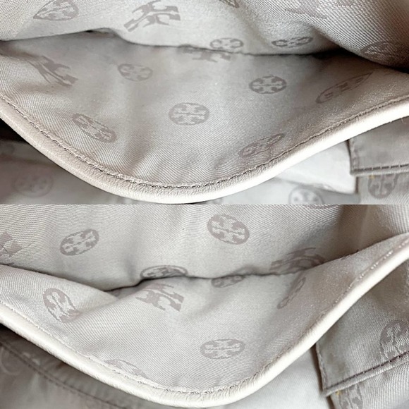 Tory Burch Fleming Quilted Leather Tote in Bedrock - Picture 10 of 15